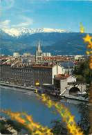 GRENOBLE STATION DE DEPART TELEPHERIQUE DE LA BASTILLE ET CHAMROUSSE - Grenoble