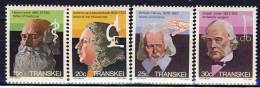 #Transkei 1982. Famous Medicins. Michel 107-10. MNH(**) - Transkei