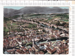 Delcampe - ST   GIRONS    -   Vue  Générale  -  Dans Le Fond : La Chaîne  Des  Pyrénée  -  La  Vallée - Saint Girons