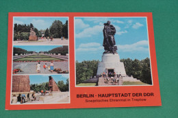 Berlin RDA  Hauptstadt Der Ddr Soviet Monument Aux Victimes Soviétiques Dans Le Parc De Treptow - Berlijnse Muur