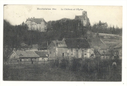 Cp, 60, Montataire, Le Château Et L'Eglise, Voyagée - Montataire
