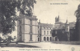 LOEEAINE - 88 - VOSGES - COUSSEY - Château De Bourlemont - Cour D'honneur - Coussey