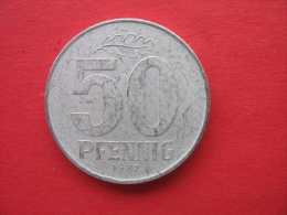 DDR 50 PFENNIG 1982 A - 50 Pfennig