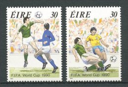 IRLANDE 1990 N° 715/716 ** Neufs  = MNH Superbes  Cote 5,50 € Sports Football Italia 90 Coupe Monde - Ungebraucht