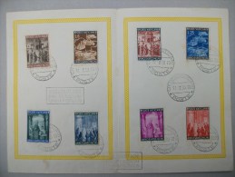 CENTENAIRE DE LA GARDE DU VATICAN 1950 . 8 Timbres - Cartas & Documentos