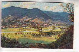 7602 OBERKIRCH, Panorama, Künstler-Karte, 1927 - Oberkirch