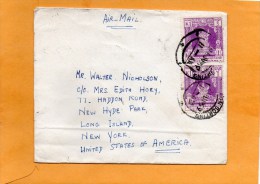 Myanmar Burma Old Cover Mailed To USA - Myanmar (Burma 1948-...)