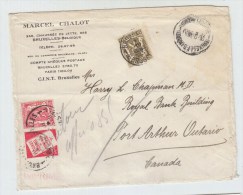 Belgium/Canada COVER 1938 - Other & Unclassified