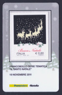 2011 ITALIA REPUBBLICA "NATALE LAICO 2011" TESSERA FILATELICA - Cartes Philatéliques