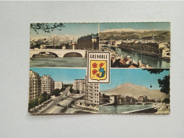 CARTOLINA: GRENOBLE - LES BELLES ALPES FRANCAISES - NON VIAGGIATA - F/P - B/N - LEGGI - Collections & Lots