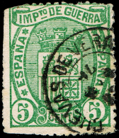 ALMERIA - EDI O 154 - MAT. FECH. \"CUEVAS DE VERA\" SELLO DEFECTUOSO - Used Stamps