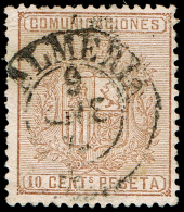 ALMERIA - EDI O 153 - MAT. FECH. \"ALMERIA\ - Used Stamps