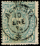 ALMERIA - EDI O 154 - MAT. FECH. \"ALMERIA\ - Used Stamps