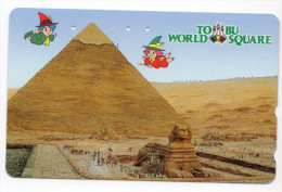 EGYPTE CARTE JAPON PYRAMIDE - Egypte
