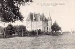 Les Moutiers Les Mauxfaits : Château Du Bois-Lambert - Moutiers Les Mauxfaits