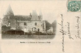 CPA TUFFE  , Chateau De Chéronne - Tuffe