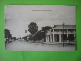 Léopoldville, Avenue Bernserdt      H - Kinshasa - Leopoldville (Leopoldstadt)