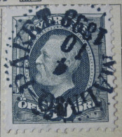 Briefmarken 8 Stück Schweden König Oscar 1891 - Used Stamps