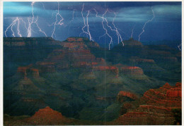 Grand Canyon National Park Postcard, Summer Thunderstorm - USA Nationale Parken