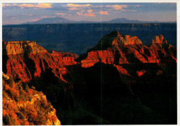 Grand Canyon National Park Postcard, Deva, Brahma And Zoroaster Temples - USA National Parks