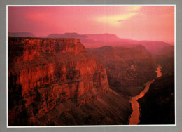 Grand Canyon National Park Postcard, Sunset From Toroweap Overlook - USA National Parks