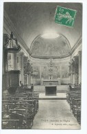 CPA TRUN, INTERIEUR DE L'EGLISE, ORNE 61 - Trun