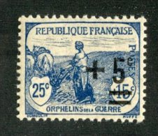 5148  France 1922  Yt. #165  *   Scott #B15  Offers Welcome! - Neufs