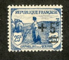 5149  France 1922  Yt. #165  *   Scott #B15  Offers Welcome! - Ongebruikt