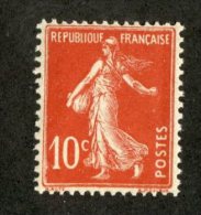 5197  France 1907  Yt. #138  **   Scott #162  Offers Welcome! - Unused Stamps