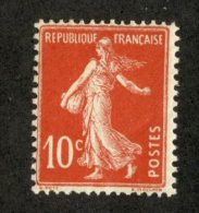 5212  France 1907  Yt. #138  **   Scott #162  Offers Welcome! - Unused Stamps