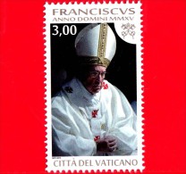 Nuovo - MNH - VATICANO - 2015 - Pontificato Papa Francesco MMXV - Anno III - Ritratto - 3.00 - Nuovi