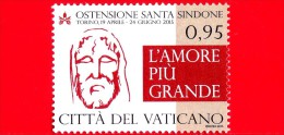Nuovo - MNH - VATICANO - 2015 - Ostensione Della Santa Sindone - 0,95 € • Santa Sindone, Stilizzata - Unused Stamps