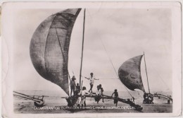 ASIE,ASIA,SRI LANKA,CEYLAN,CEYLON,colombo,métier,pécheur à L´ancienne,Catamaran Outrigger Fishing Canoe,rare - Sri Lanka (Ceilán)