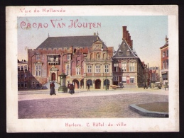 Grande Chromo-photo Cacao Van Houten, Série « Vue De Hollande », Harlem, Hôtel De Ville - Van Houten