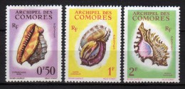 COMORES - 1962 Scott# 48+49+50 * - Neufs