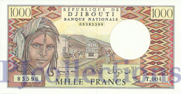 DJIBOUTI 1000 FRANCS 1991 PICK 37d UNC - Gibuti