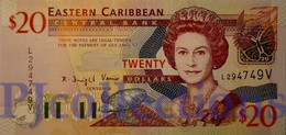 EAST CARIBBEAN 20 DOLLARS 2003 PICK 44v UNC - Oostelijke Caraïben