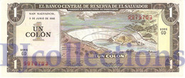 EL SALVADOR 1 COLON 1982 PICK 133A UNC - El Salvador