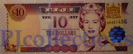 FIJI 10 DOLLARS 2002 PICK 106a UNC - Fidji