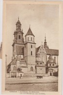 POLOGNE,POLSKA,POCZTA,CRA COVIE,KRAKOW,KRAKAU,KATED RA WAWELSKA,cathedrale,cathe Dral,BASILIQUE,BASILICA,c Onstruit En 1 - Poland