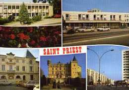 69  ST PRIEST Bibliotheque, Hotel De Ville - Saint Priest