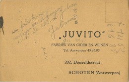 Schoten :  JUVITO    ( 2 Scans ) - Schoten