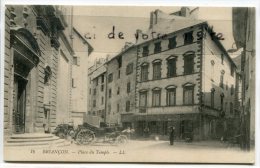 - 16 - BRIANCON - ( H-A ) - Place Du Temple, Rare Dans Cet état, Non écrite, TBE, Scans. - Briancon