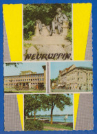 Deutschland; Neuruppin; Multivuekarte Mit Poliklinik Und Karl Marx Str. - Neuruppin