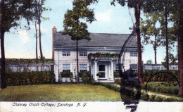 Chancey Olcott Cottage, Saratoga. N. Y. - Saratoga Springs