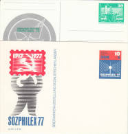 DDR- GSK - Postcards - Mint