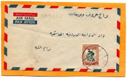 Palestine Jordan Old Cover Mailed - Palestine
