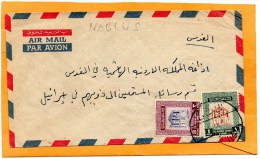 Palestine Jordan Old Cover Mailed - Palestine