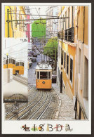 Portugal Tram Ascenseur Du Lavra Lisbonne Carte Maximum 2010 Lavra Elevator Tramway Lisbon Maxicard - Tranvie