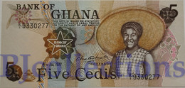 GHANA 5 CEDIS 1977 PICK 15b UNC - Ghana